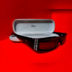 Vintage Christian Dior Crystal Sunglasses